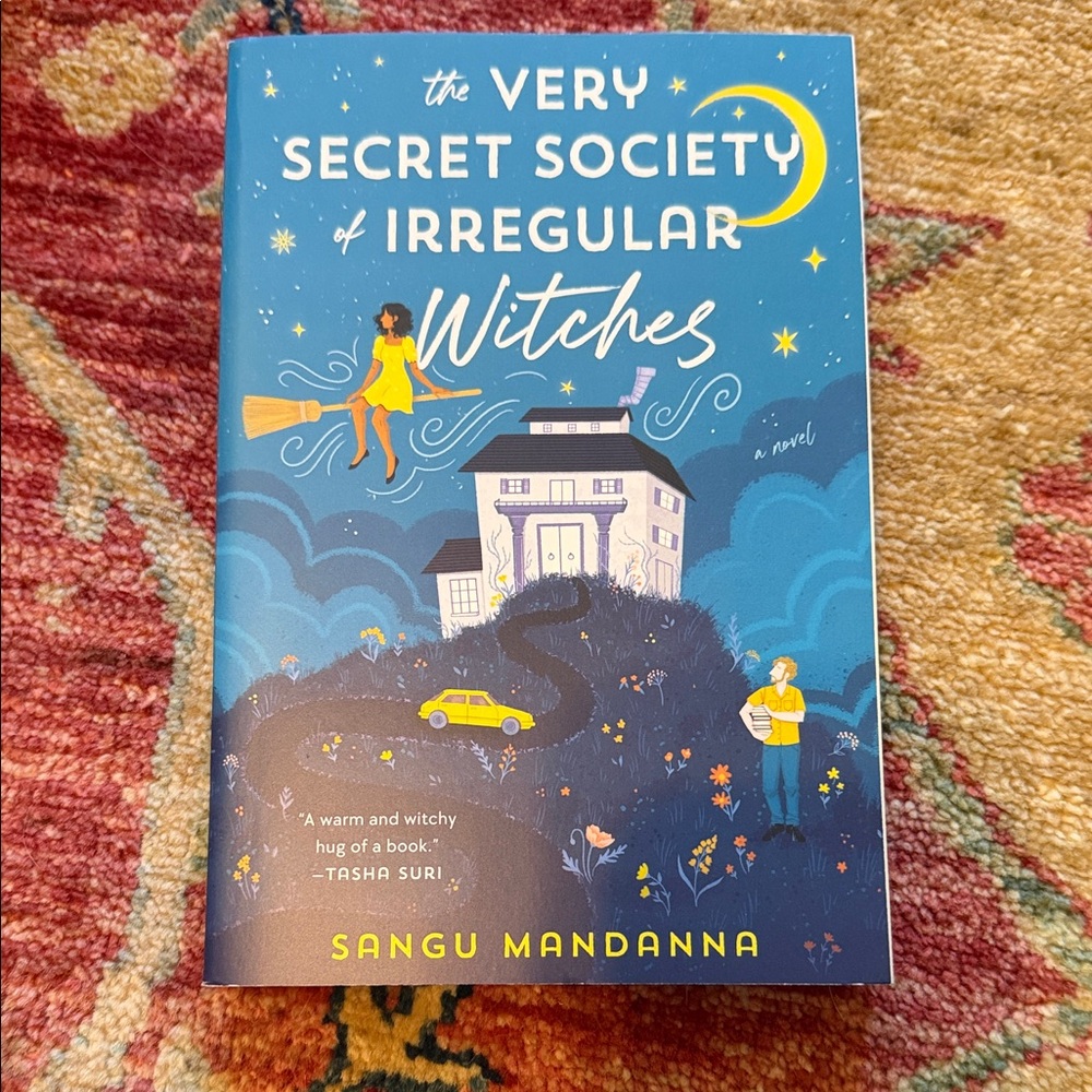 The Very Secret Society of Irregular Witches by Sangu Mandanna - Blue Cover